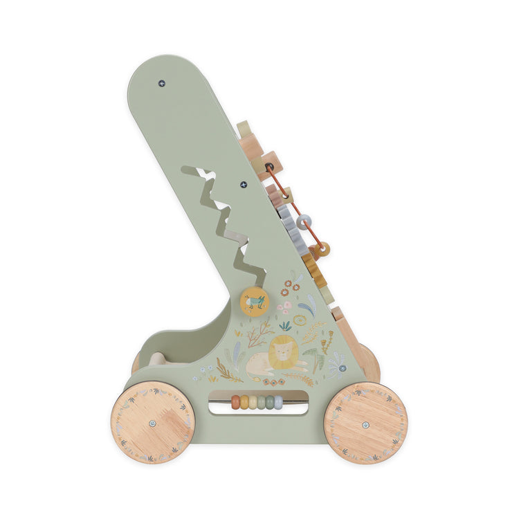 LITTLE DUTCH. Wooden baby activity walker Safari Friends FSC