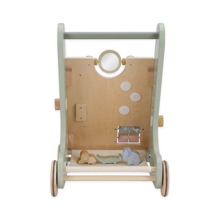 LITTLE DUTCH. Wooden baby activity walker Safari Friends FSC