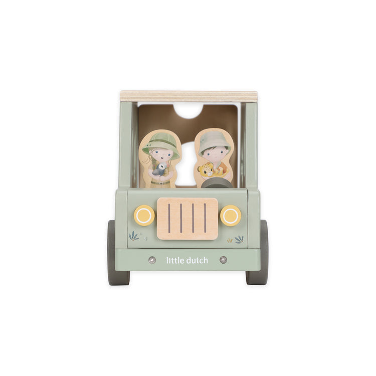LITTLE DUTCH. Shape sorter safari car Safari Friends FSC