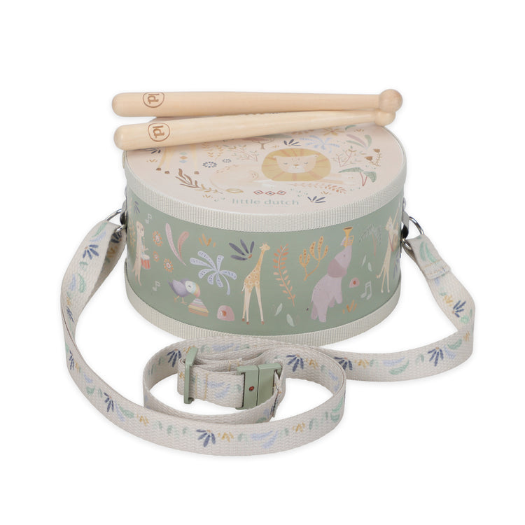 LITTLE DUTCH. Music drum Safari Friends FSC