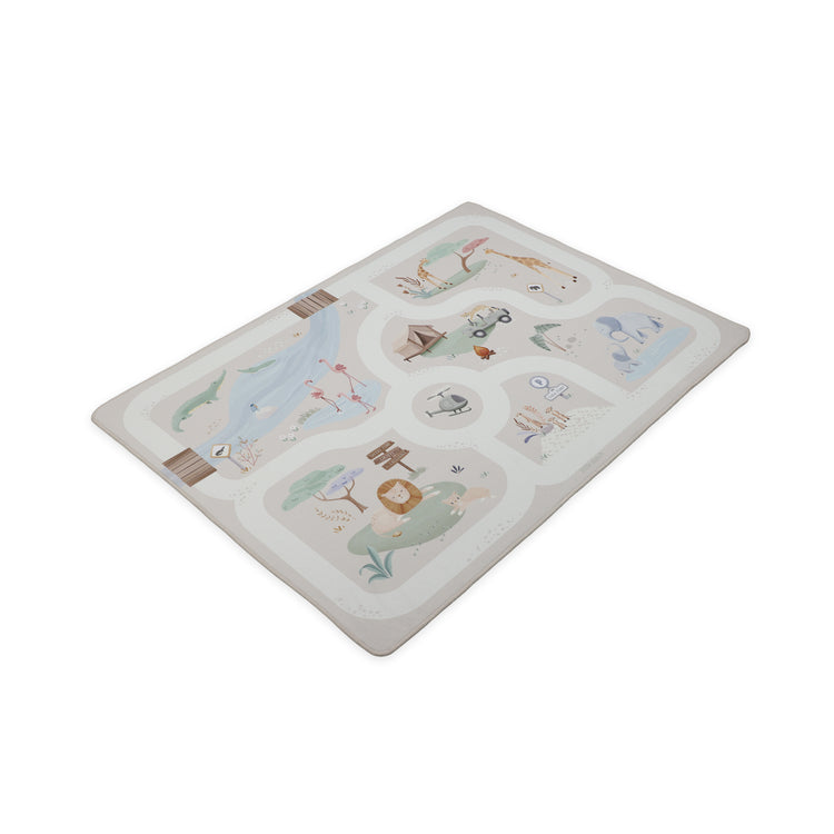 LITTLE DUTCH. Car play mat Safari Friends