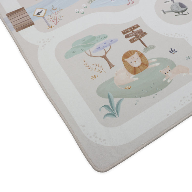 LITTLE DUTCH. Car play mat Safari Friends