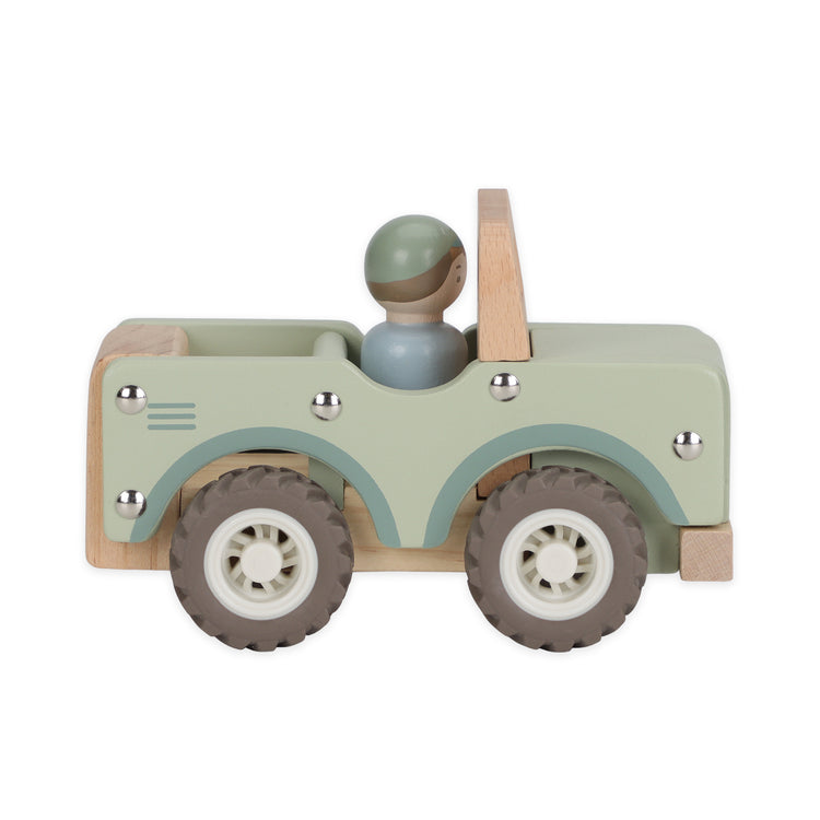 LITTLE DUTCH. Ξύλινο αυτοκινητάκι Safari Friends FSC