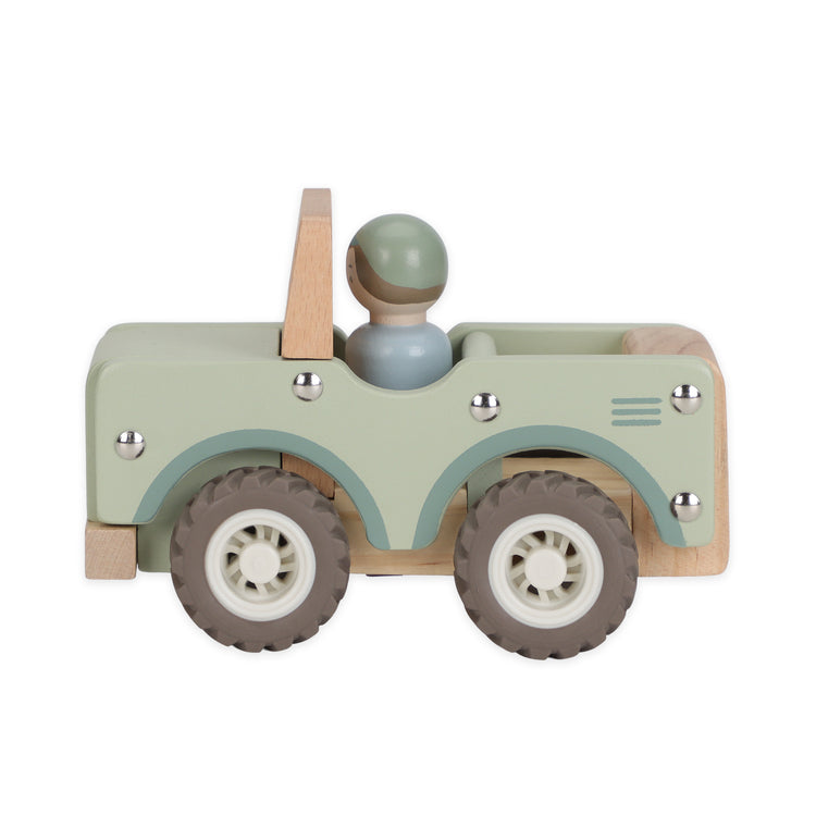 LITTLE DUTCH. Ξύλινο αυτοκινητάκι Safari Friends FSC