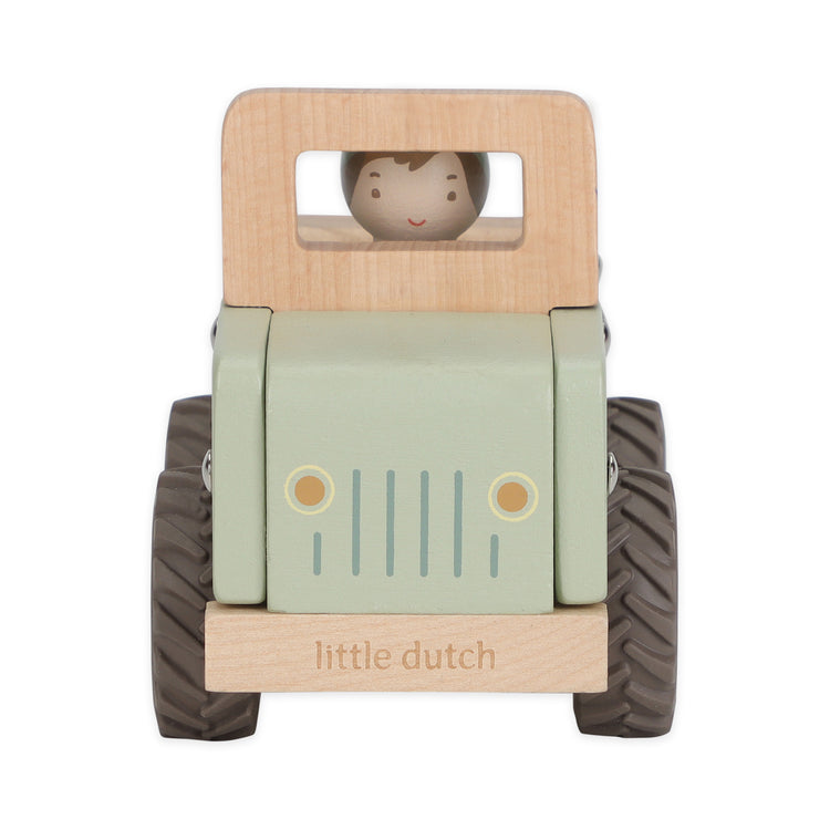 LITTLE DUTCH. Ξύλινο αυτοκινητάκι Safari Friends FSC