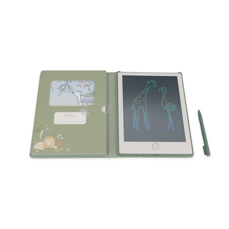 LITTLE DUTCH. Tablet ζωγραφικής Safari Friends (πράσινο)