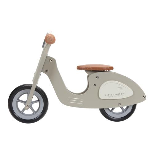 LITTLE DUTCH. Balance bike scooter Olive FSC