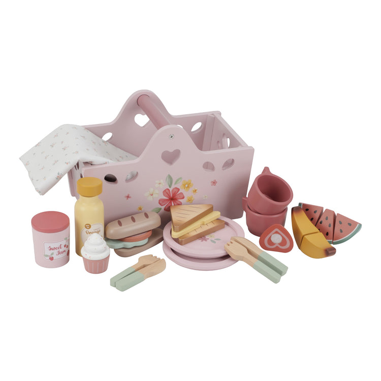 LITTLE DUTCH. Wooden picnic play set FSC