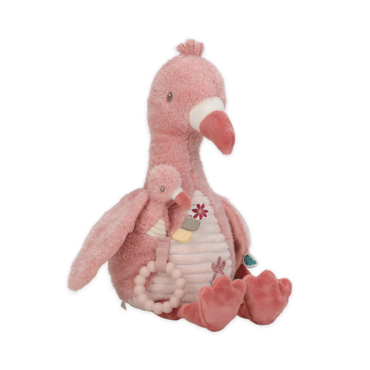 LITTLE DUTCH. Activity cuddle flamingo Safari Friends GRS