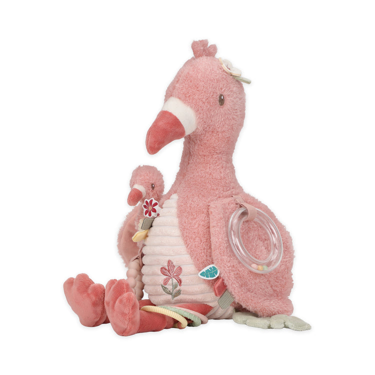 LITTLE DUTCH. Activity cuddle flamingo Safari Friends GRS