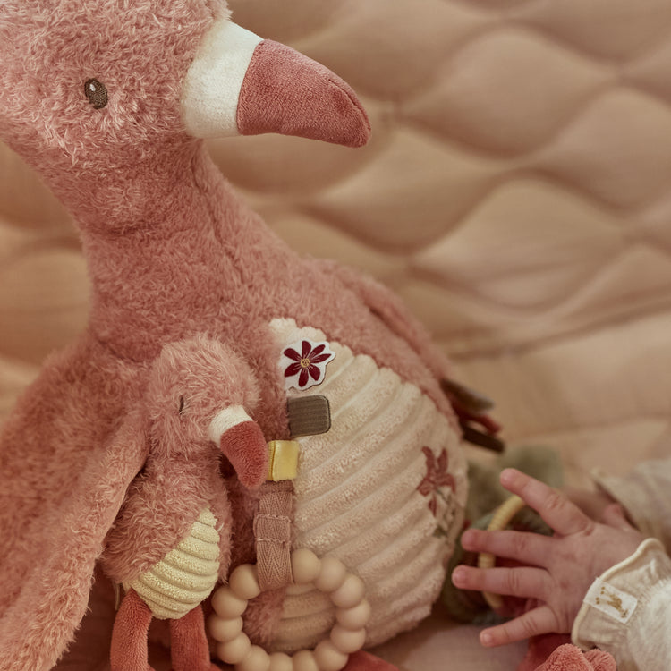 LITTLE DUTCH. Activity cuddle flamingo Safari Friends GRS