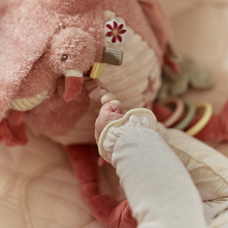 LITTLE DUTCH. Activity cuddle flamingo Safari Friends GRS