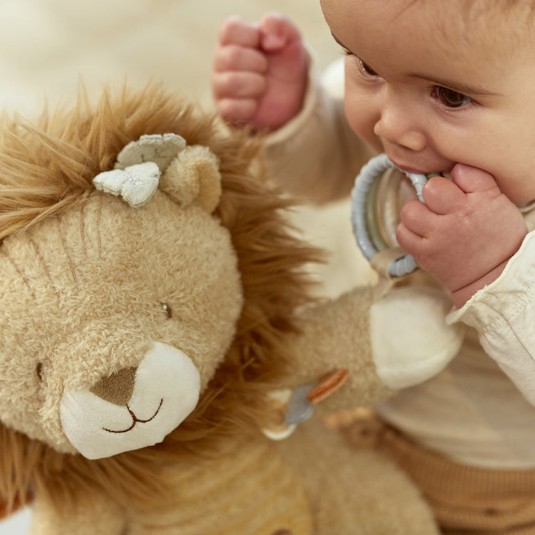 LITTLE DUTCH. Υφασμάτινο λιονταράκι δραστηριοτήτων Safari Friends GRS