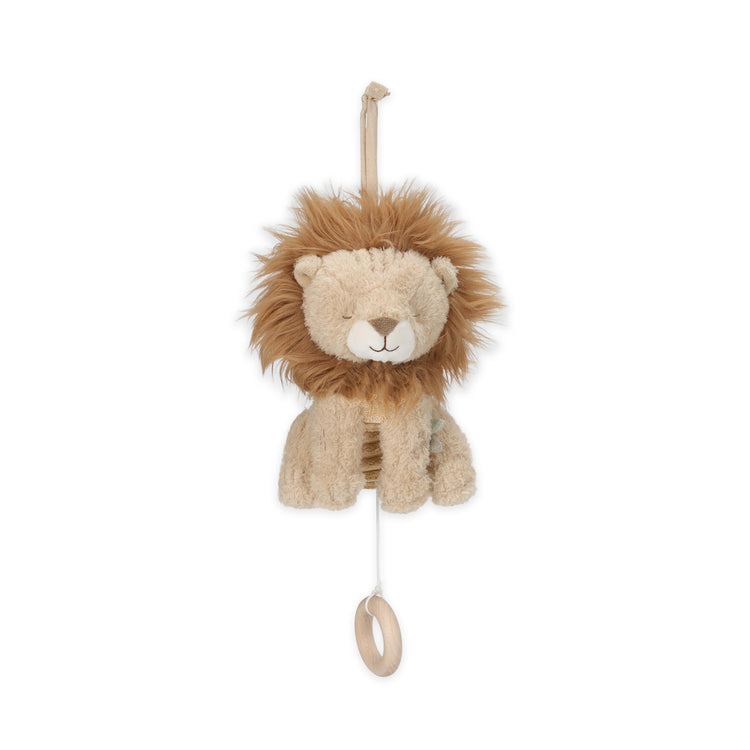 LITTLE DUTCH. Music box lion Safari Friends GRS