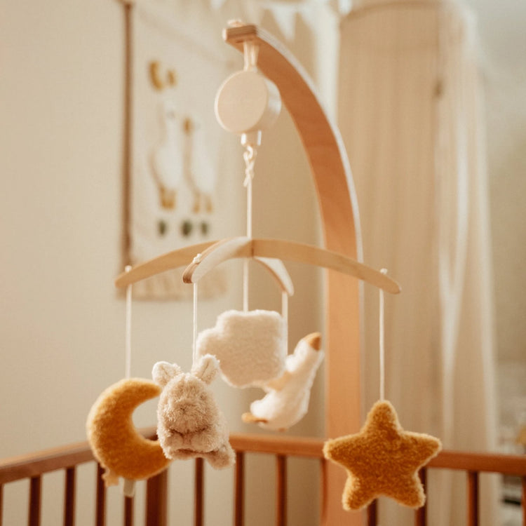 LITTLE DUTCH. Μόμπιλε κρεβατιού Newborn Naturals FSC