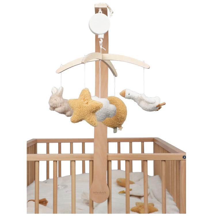 LITTLE DUTCH. Μόμπιλε κρεβατιού Newborn Naturals FSC