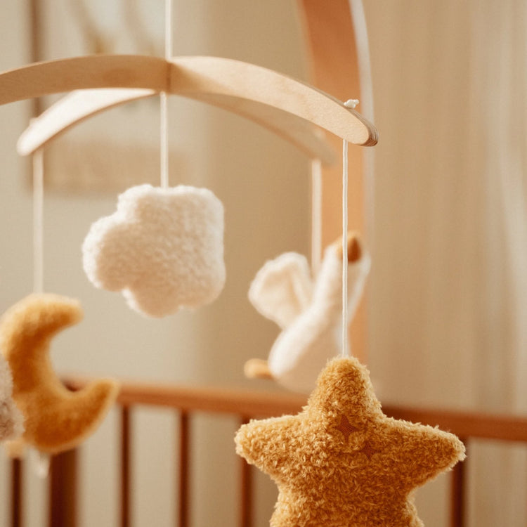 LITTLE DUTCH. Μόμπιλε κρεβατιού Newborn Naturals FSC