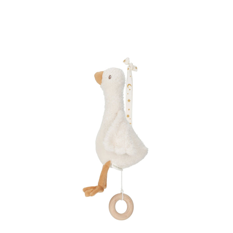 LITTLE DUTCH. Υφασμάτινο μουσικό κουκλάκι Little Goose GRS