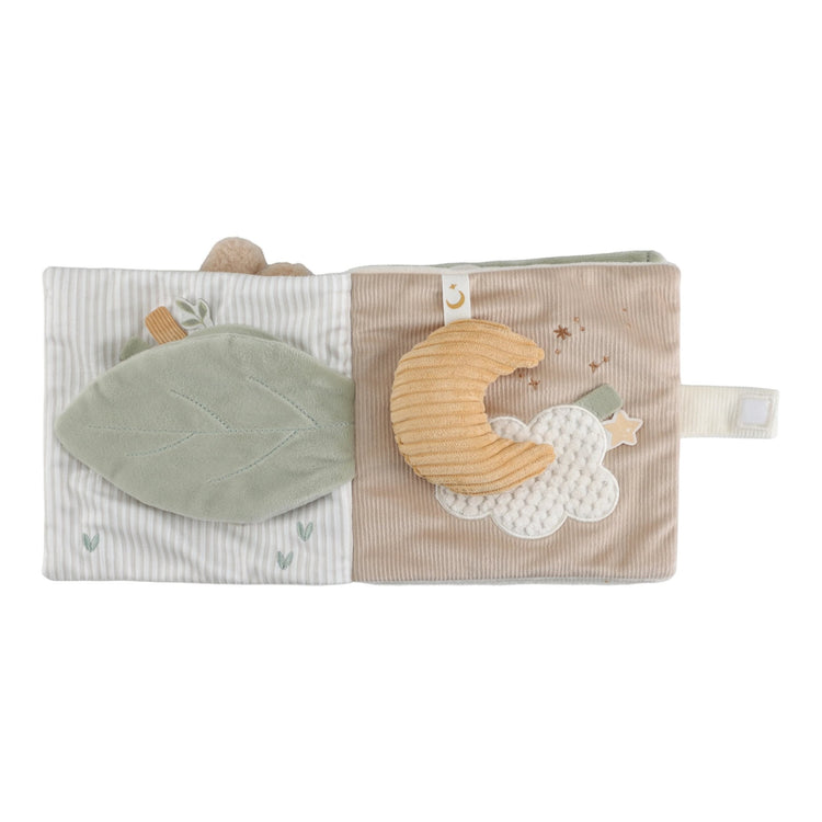 LITTLE DUTCH. Υφασμάτινο βιβλιαράκι δραστηριοτήτων Newborn Naturals GRS