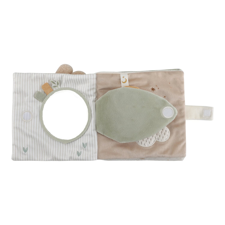 LITTLE DUTCH. Υφασμάτινο βιβλιαράκι δραστηριοτήτων Newborn Naturals GRS