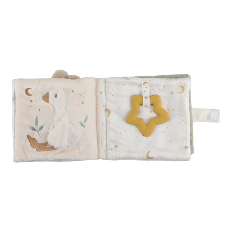 LITTLE DUTCH. Υφασμάτινο βιβλιαράκι δραστηριοτήτων Newborn Naturals GRS