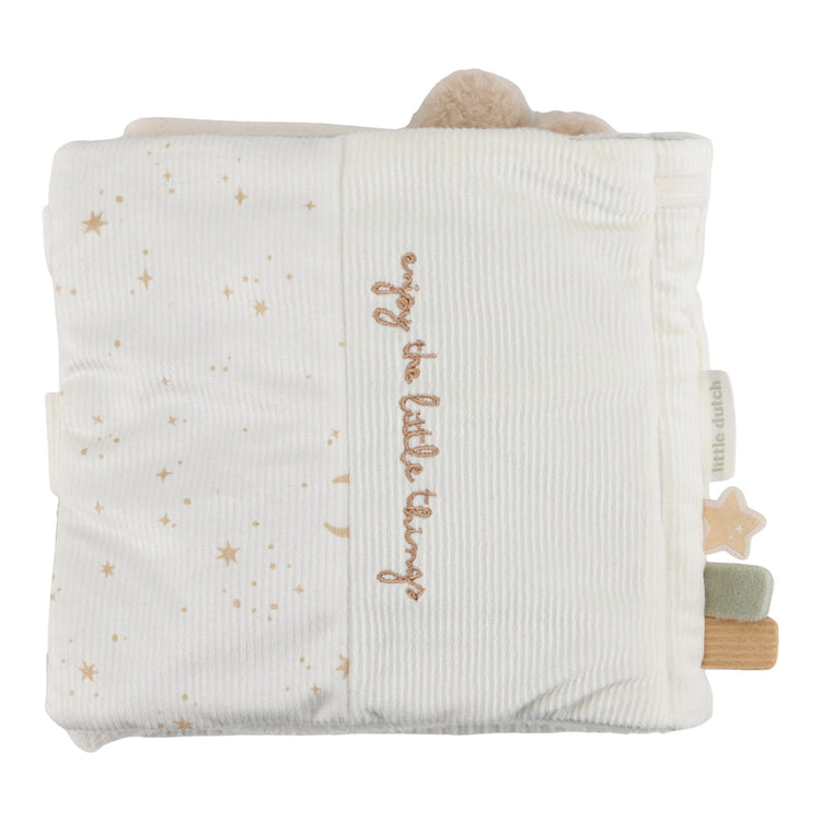 LITTLE DUTCH. Υφασμάτινο βιβλιαράκι δραστηριοτήτων Newborn Naturals GRS