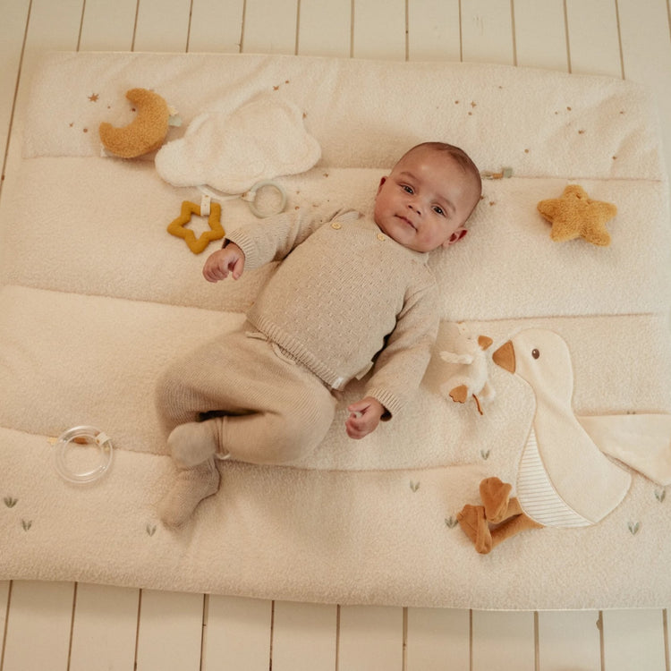 LITTLE DUTCH. Playpen Mat Newborn Naturals GRS