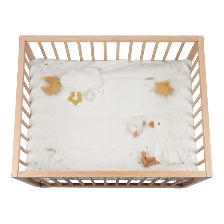 LITTLE DUTCH. Υφασμάτινο στρώμα δραστηριοτήτων Newborn Naturals GRS