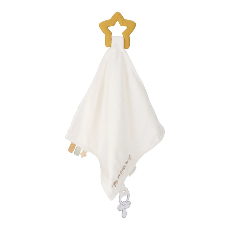 LITTLE DUTCH. Cuddle Cloth with teething ring Newborn Naturals