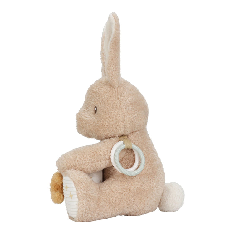 LITTLE DUTCH. Activity Cuddle Toy Baby Bunny GRS