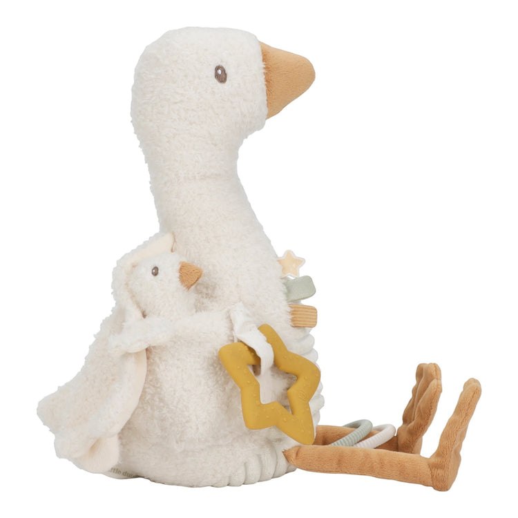 LITTLE DUTCH. Υφασμάτινη χήνα δραστηριοτήτων Little Goose GRS