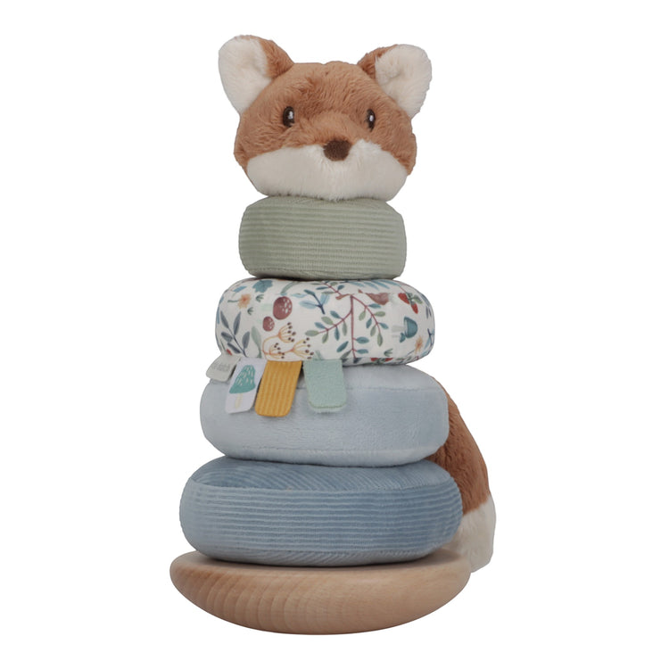 LITTLE DUTCH. Rocking Ring Stacker - Forest Friends FSC