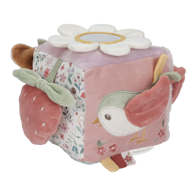 LITTLE DUTCH. Soft activity cube Fairy Garden GRS