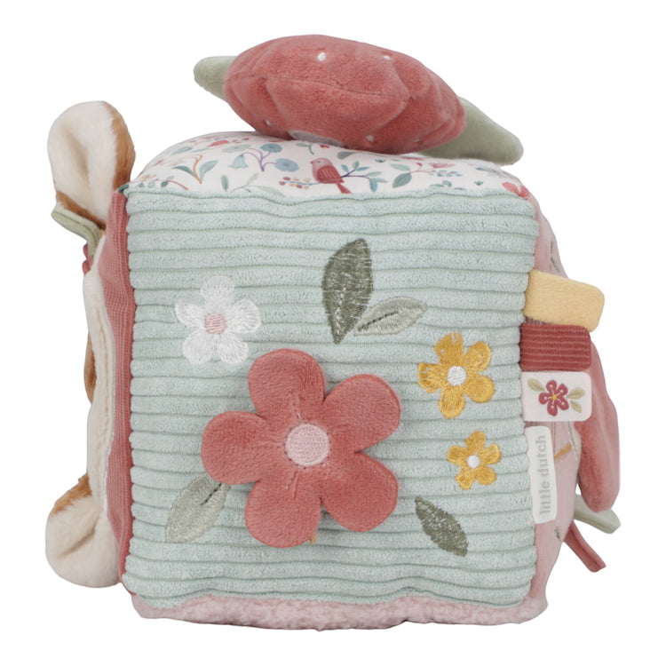 LITTLE DUTCH. Soft activity cube Fairy Garden GRS