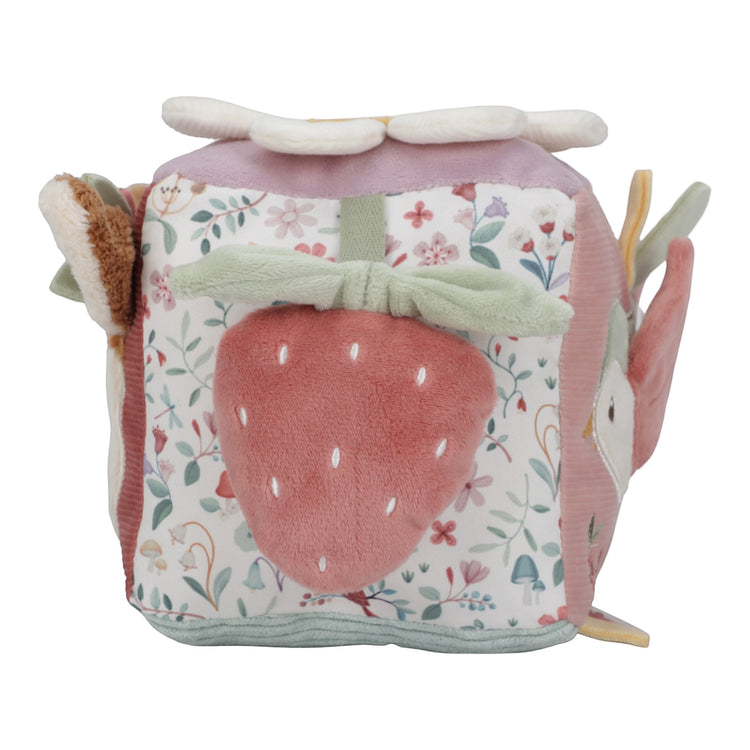 LITTLE DUTCH. Soft activity cube Fairy Garden GRS