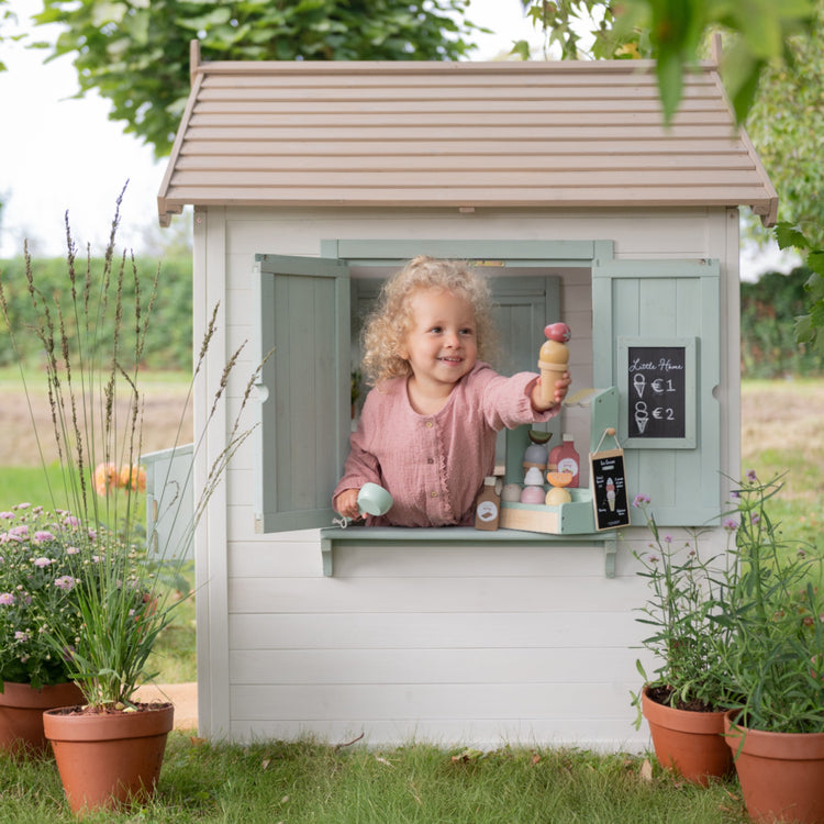 LITTLE DUTCH. Ξύλινο παιδικό σπιτάκι κήπου FSC