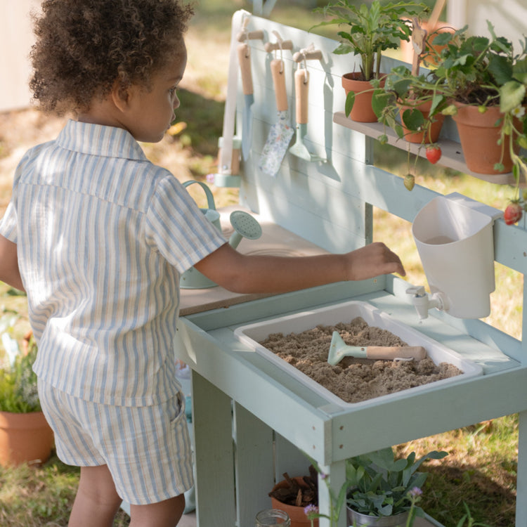 LITTLE DUTCH. Ξύλινη κουζίνα παιχνιδιού εξωτερικού χώρου FSC