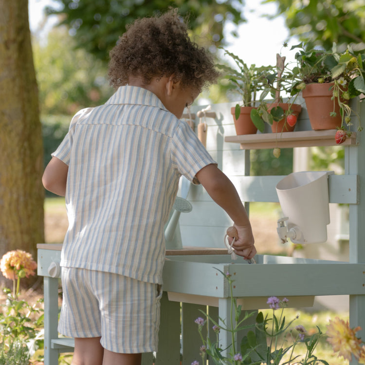 LITTLE DUTCH. Ξύλινη κουζίνα παιχνιδιού εξωτερικού χώρου FSC