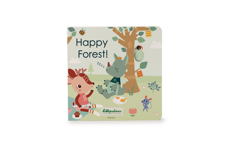 LILLIPUTIENS- Βιβλιαράκι αφής & ήχων Happy Forest
