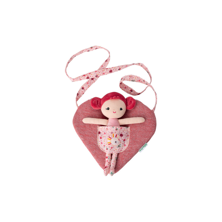 LILLIPUTIENS. Aline doll with heart bag