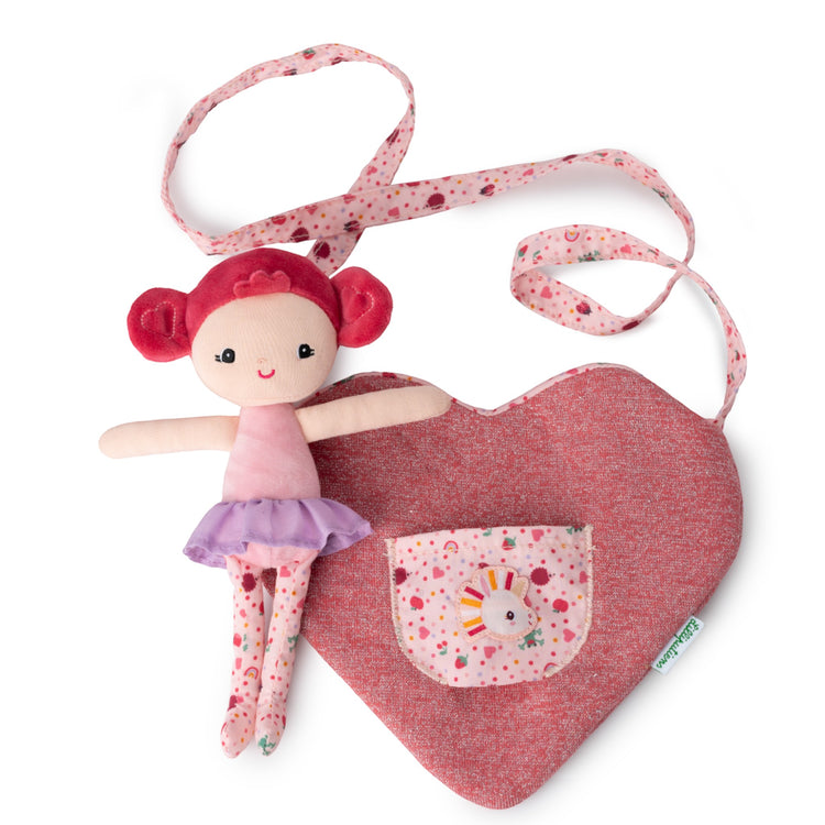 LILLIPUTIENS. Aline doll with heart bag