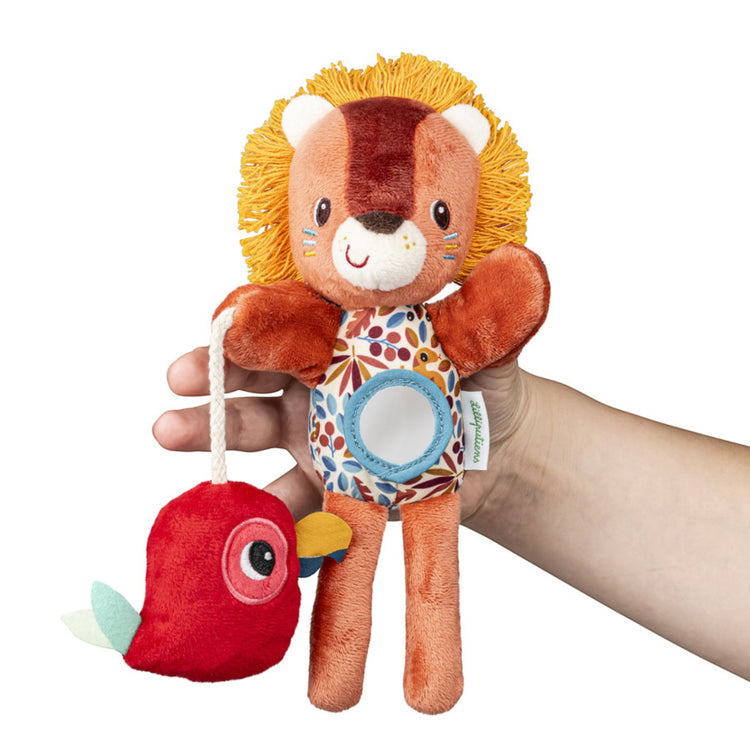 LILLIPUTIENS. Jack the Lion Finger Puppet Plush