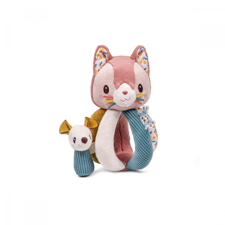 LILLIPUTIENS. Υφασμάτινη κουδουνίστρα με λαβές Jeanne