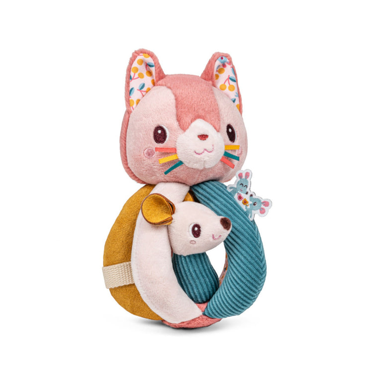 LILLIPUTIENS. Υφασμάτινη κουδουνίστρα με λαβές Jeanne