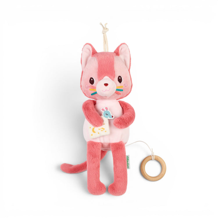 LILLIPUTIENS. Υφασμάτινη μουσική γατούλα που φωσφορίζει Jeanne