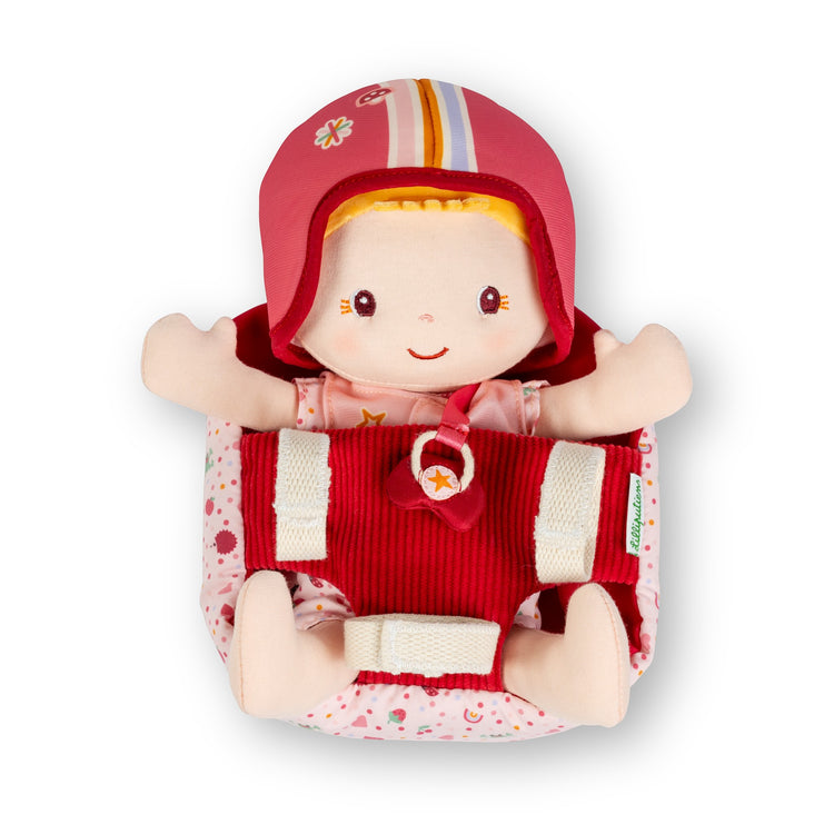LILLIPUTIENS. Lena Fabric Doll and Bike Seat