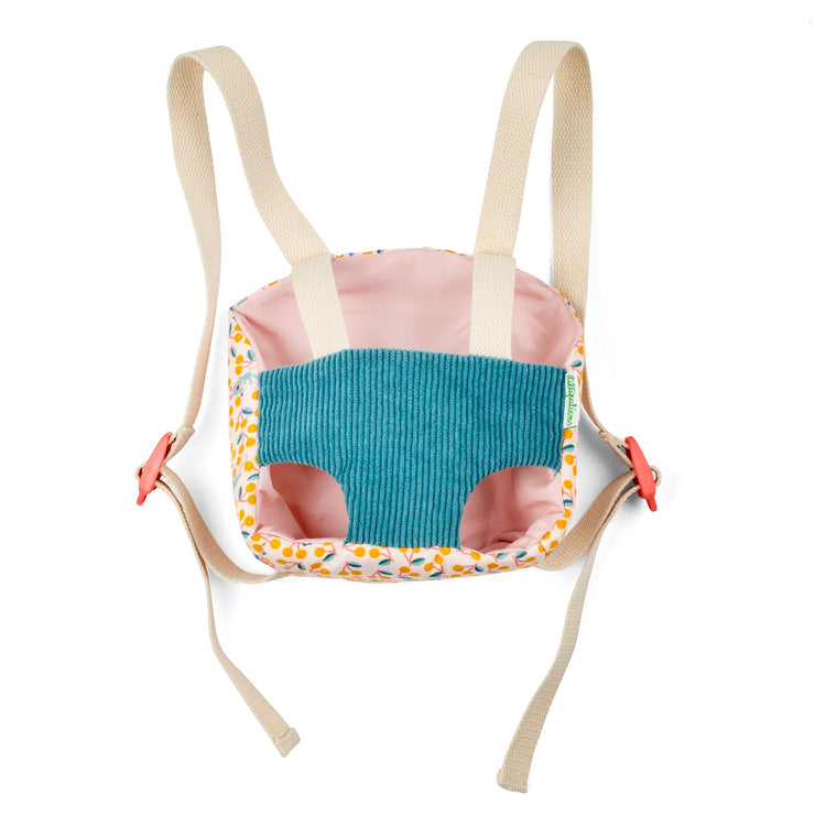 LILLIPUTIENS. Jeanne Fabric Doll and Baby Carrier