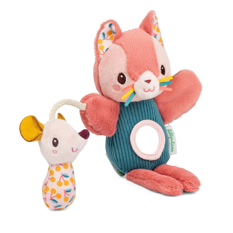 LILLIPUTIENS. Jeanne the Cat Finger Puppet Plush