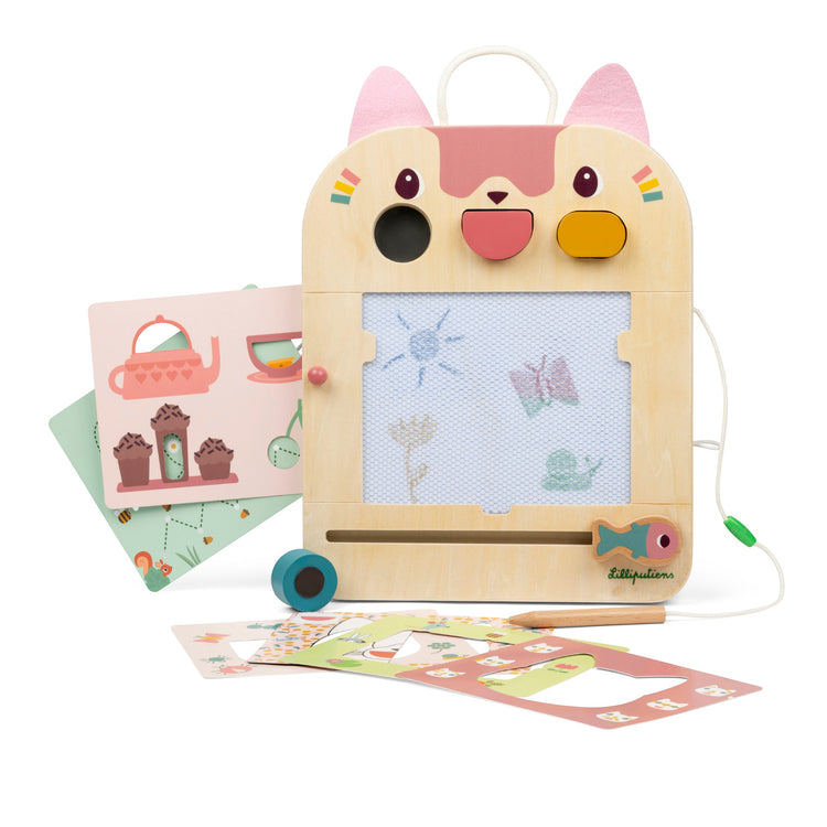 LILLIPUTIENS. Magic Wooden Slate Jeanne