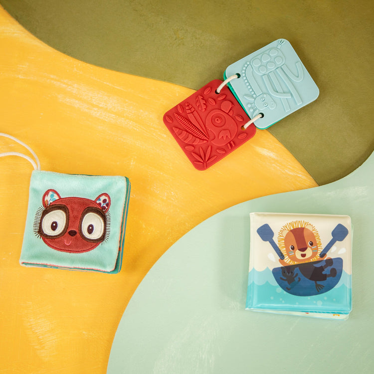 LILLIPUTIENS. Σετ 3 υφασμάτινα βιβλία δραστηριοτήτων Jack